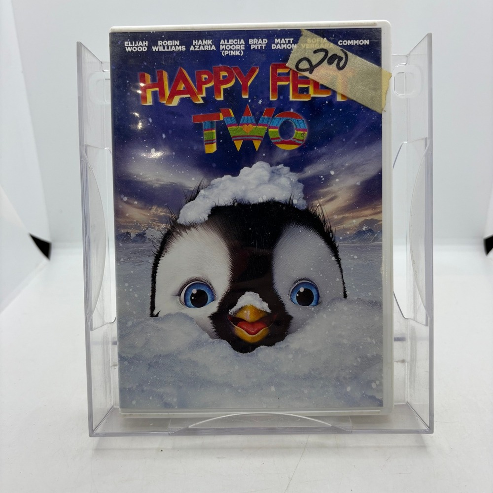 Happy Feet Two DVD 2011 Widescreen Robin Williams Elijah Wood Warner Bros